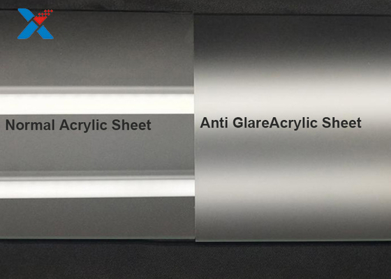 Anti Glare Scratch Resistant Acrylic Sheet with Reflective Coating
