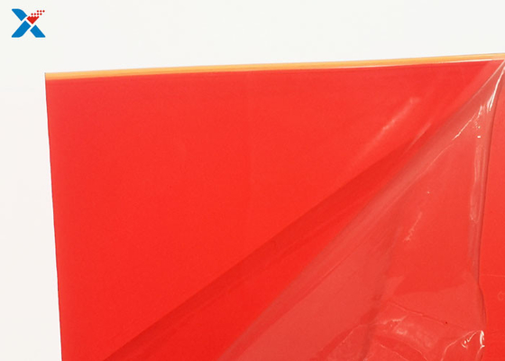 Extruded Casted 2mm Red Acrylic Sheet With Double Polished Surface