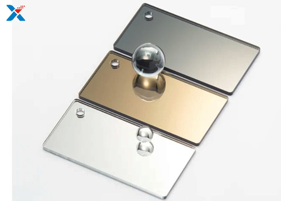 Buy Wholesale Silver Plastic Acrylic Mirror Sheet For Lightweight Decoration online manufacture