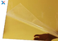 1mm Large Gold Mirror Acrylic Sheet Laser Cutting For Bathroom Mirrors